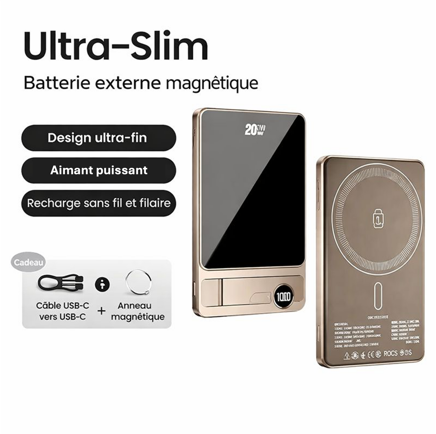 Power 20 - The Ultra-slim battery